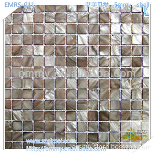 2013 dyed Chinese freshwater river shell mosaic